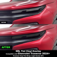 Drl Tint Kit Light Smoke 50 Chevrolet Traverse 2024-2027