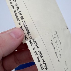 Nintendo NES - manual w/ letter for Startropics - original, authentic