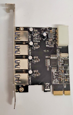 CSL USB-Controller 3.0, 4-port, PCI-e Express Karte