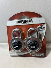 2010 Brinks Zamki kombinowane Zapieczętowane opakowanie 2 / 1 kombi