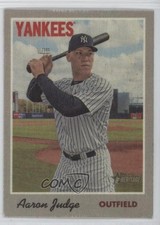 2019 Topps Heritage 1970 Cloth Stickers Aaron Judge #1 1n13