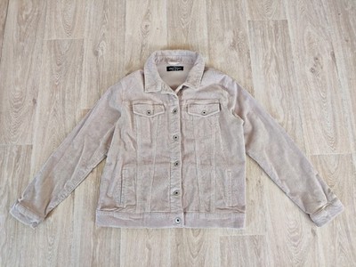 URBAN SURFACE Damen Cord Jacke Beige Größe M