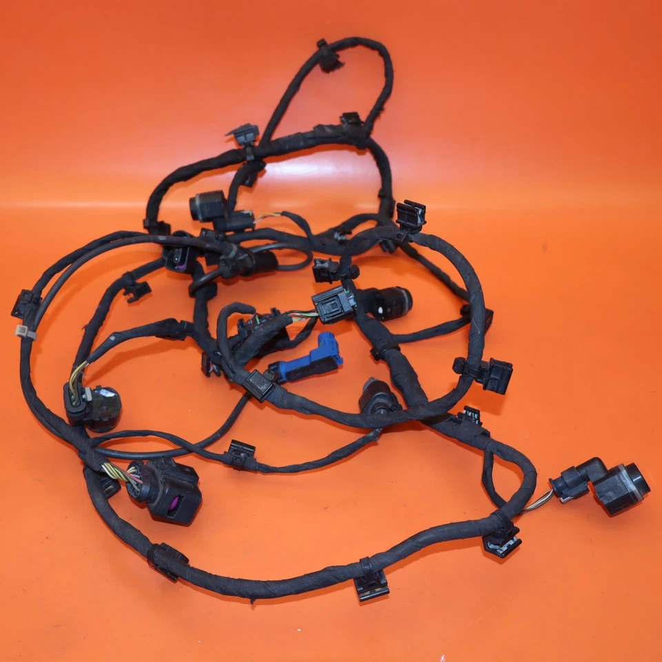 ARNÉS DE CABLES SENSOR PARACHOQUES DELANTERO AUDI A8 S8 PDC 2015 016 2017 2018 4H0 971 095AP Foto 2 de 4