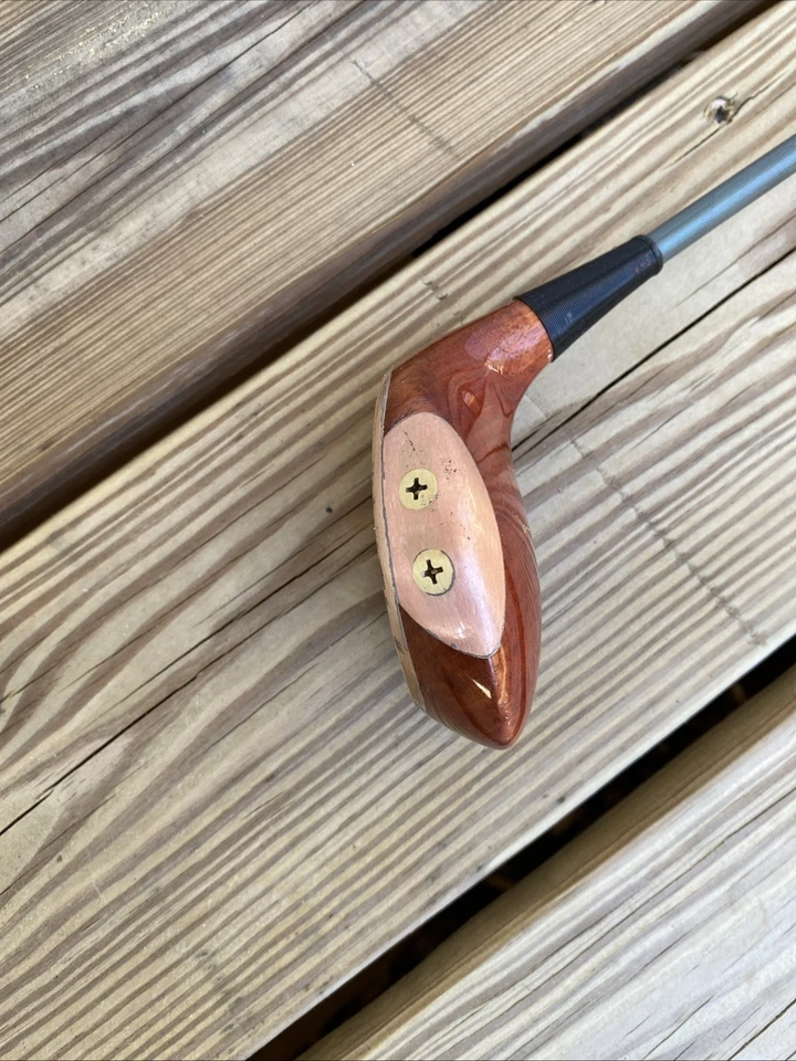 Hiro Honma 3 Madera LB-280 Caqui Original 3 Titanio Carbono Eje R-1 Foto 4 de 4