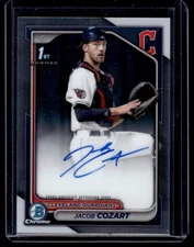 2024 Bowman Draft Chrome Prospect Autographs Jacob Cozart Auto Cleveland