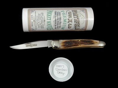 GREAT EASTERN GEC NORTHFIELD SAMBAR STAG 38 SPECIAL KNIFE RARE 1/313 NIT 381117