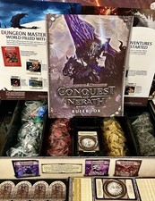 Dungeons & Dragons Conquest of Nerath board game 100% Complete