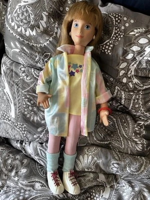 Rare À La Vente En France Poupée Mattel Hot Looks 46 cm Fashion Model Elki 1987 - Photo 1/4