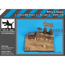 BLACK DOG BDD35118 1/35 Africa / Afrika base