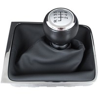 VW Passat B6/B7/CC Schaltknauf Mit Schaltsack, 6-Gang, Chromrahmen