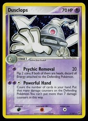 Dusclops 7/107 EX Deoxys Holo Rare