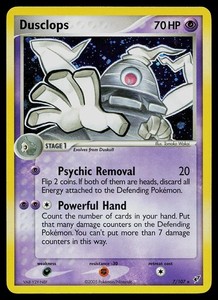 Dusclops 7/107 EX Deoxys Holo Rare