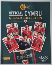 Panini M&S Official Wales Sticker Collection 2026 Book Album New unused empty;
