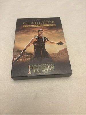 Gladiator (2005) Extended Edition Widescreen DVD Very Good Russell Crowe