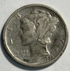 1925 P Mercury Silver Dime XF