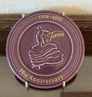 Fiestaware Heather Trivet Fiesta Retired Purple 70th Anniversary Dancing Lady