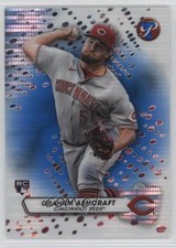 2023 Topps Pristine Blue Pulsar Refractor 50/75 Graham Ashcraft #156 0np8