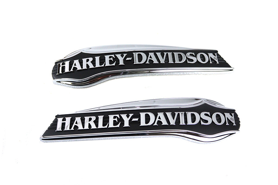 Harley-Davidson タンク エンブレム付き Factory Style Tank Emblem Set fits Harley Davidson | eBay