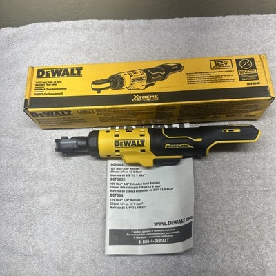 DEWALT XTREME 12V MAX Brushless 1/4 in. Ratchet (DCF504B) (Tool Only)
