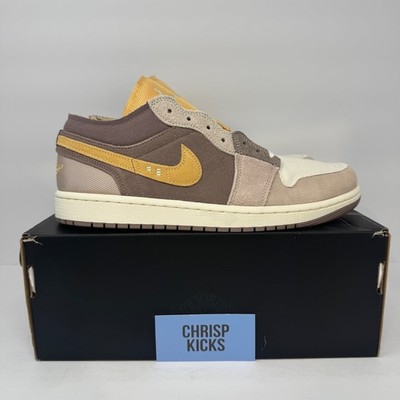 Air Jordan 1 Low SE Craft 'Inside Out Taupe Haze DN1635-200 Mens Size 10.5 NEW!