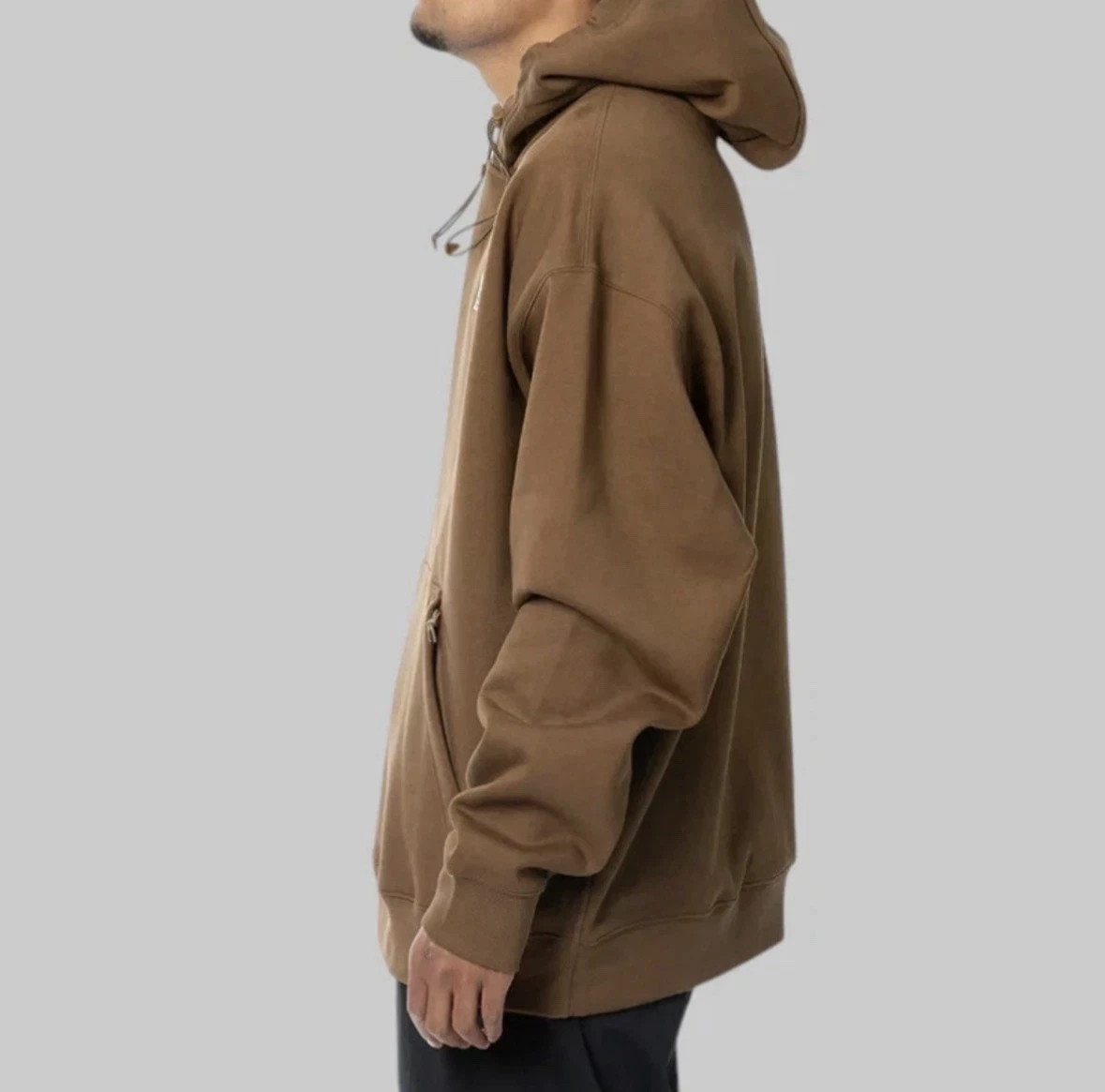 Nike ACG Tuff Fleece Hoodie Brown Sz M DZ3392-235 Oversized Fit