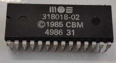 MOS 318018-02 - Commodore 64C Kernal ROM - CBM 1985 - guter optischer Zustand