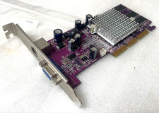 NVIDIA GeForce FX5200 128MB DDR AGP VGA TV-Out Video Graphics Card