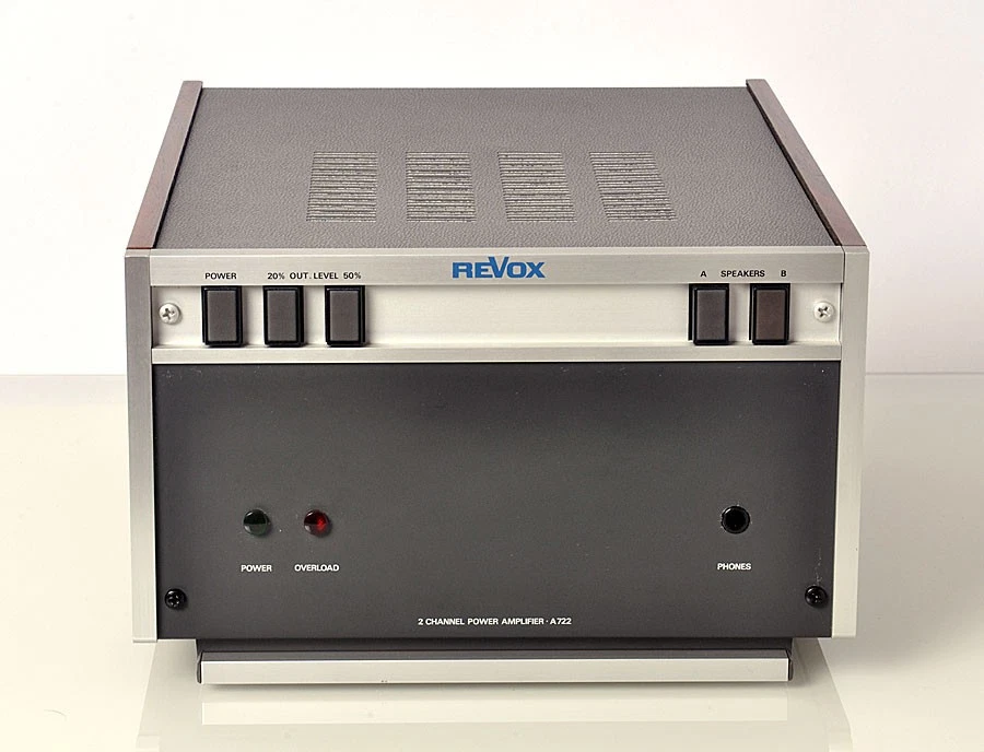 Amplificador de potencia de 2 canales Revox A722