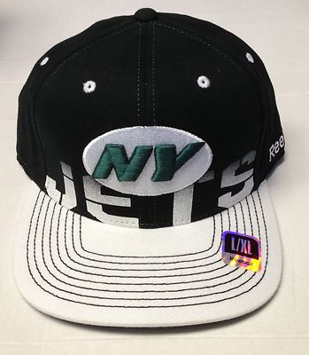 NFL New York Jets Reebok Cap Flex Fit Hat Choose Your Size TY90S NEW!