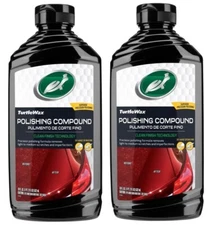 2 ~ Turtle Wax Premium Liquid Polishing Compound For Professional Results 18 oz
