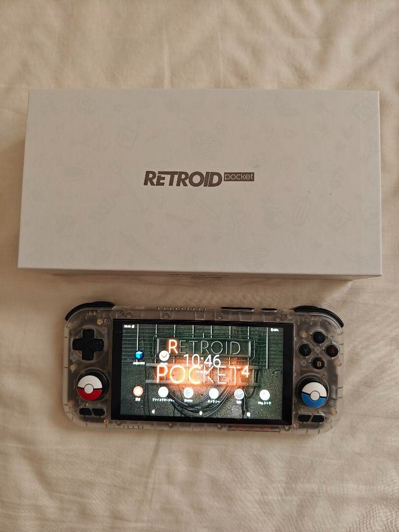 美品　Retroid Pocket 4 pro 付属品完備 OPEN BOX Retroid Pocket 4 Pro 512GB configured portable
