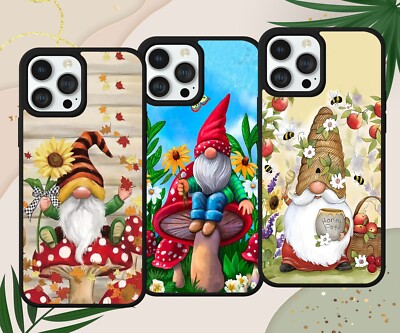 GNOME GONK HANDYHÜLLE FÜR IPHONE SAMSUNG GOOGLE PIXEL HERBST PILZ GIF