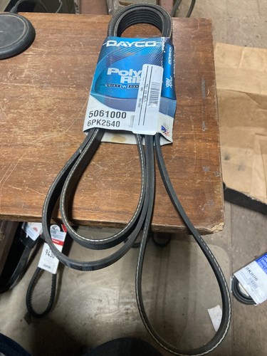 NEW! Dayco 5061000 Serpentine Belt Dayco Poly Rib Quite Design - Bild 1 von 3