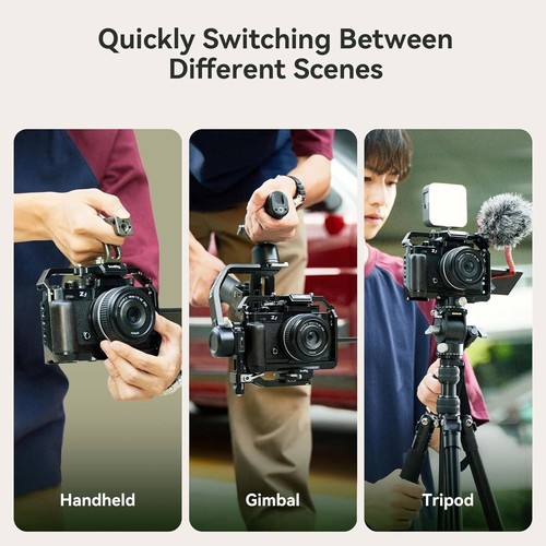 SmallRig Z f Camera Cage for Nikon, with Ergonomic Ebony Grip Built-in QR Plate - Picture 6 of 8