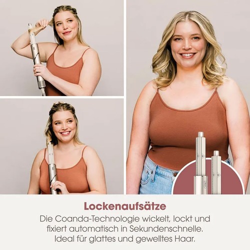 Shark HD446SLEU Haarstyler Flex-Style Stone Haartrockner Glättbürste Lockenstab - Bild 4 von 10