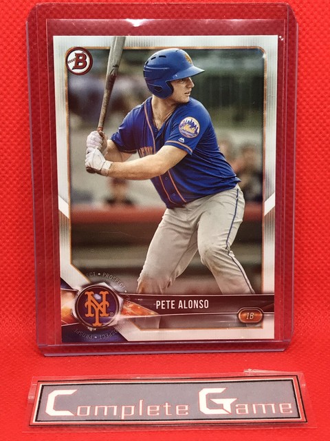 Pete Alonso 2018 Bowman Chrome Prospect Card BCP137 EBay
