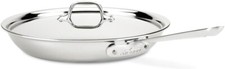 All-Clad D3 Stainless Steel 12- inch Fry-Pan with lid