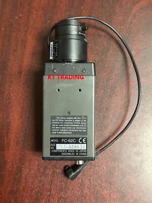 COMPUTAR FC-62C SECURITY CAMERA 3.5 - 8mm NO MOUNT Made in Japan