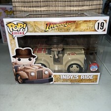 Funko Pop! Rides: Indiana Jones - Indy’s Ride #19 New York Comic Con 2016 Figure