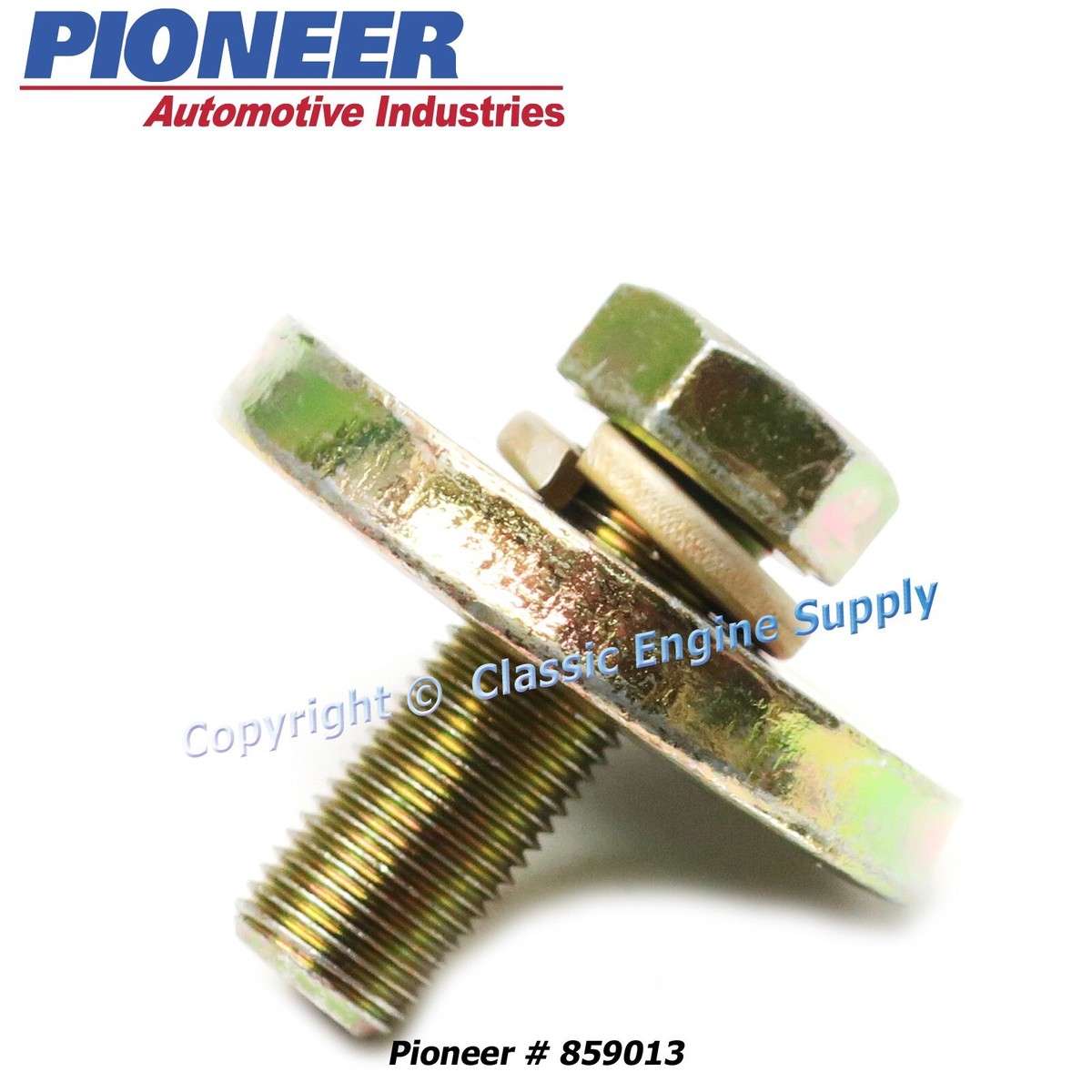 Grade 8 Engine Bolt Milodon 84532 Balancer Bolt Kit - 1/2-20 X 1-3/8" Grade 8 Heat-Treated For Big Block Chevy, Includes Washer Milodon Crank Bolts