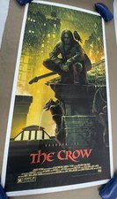 The Crow Art Print Poster Brandon Lee Pablo Olivera Green Variant Edition 75