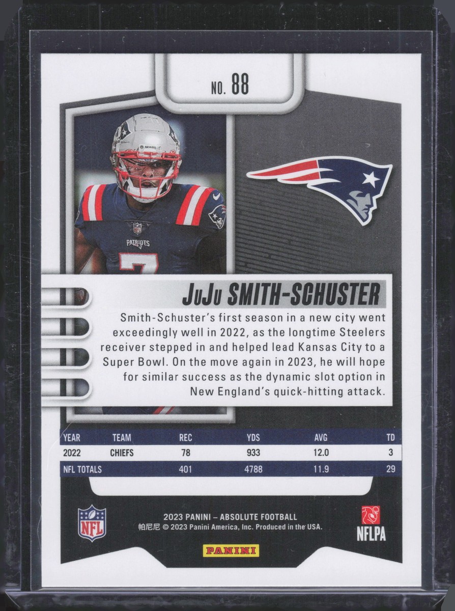 2023 Absolute Yellow #88 JuJu Smith-Schuster | eBay