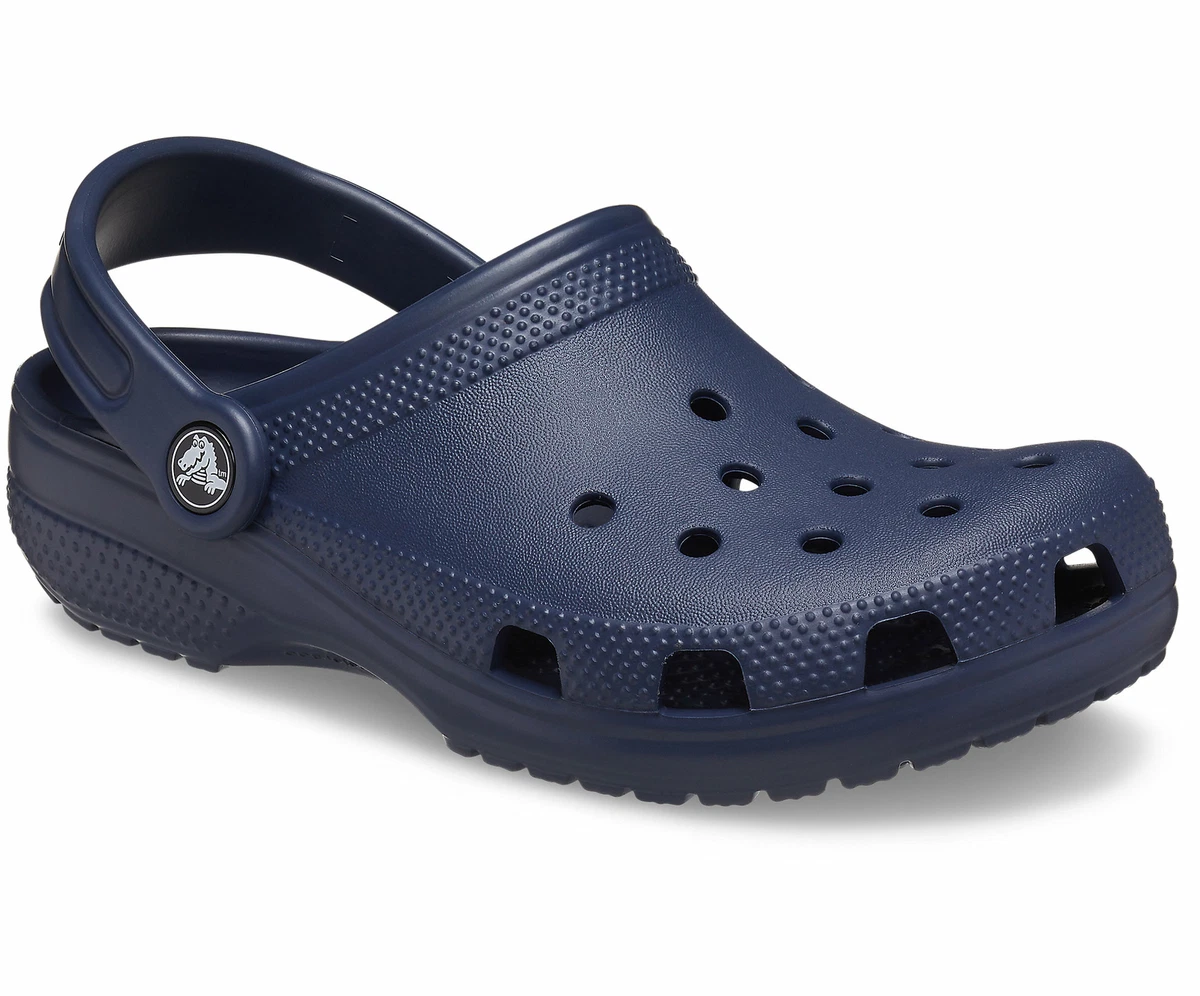 Crocs grises con azul sale