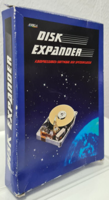 Disk Expander V.2.1 Software Commodore Amiga OVP CIB