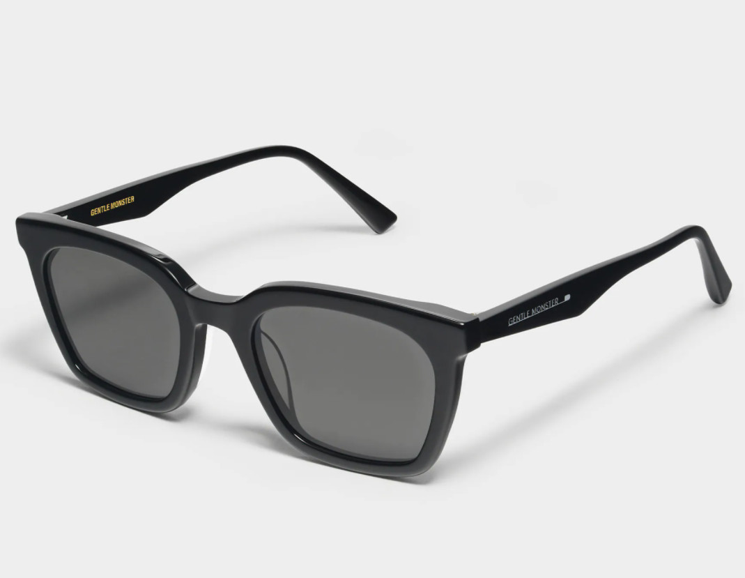 Gentle Monster Sunglasses Momati 01 Black Square Fram… Gem