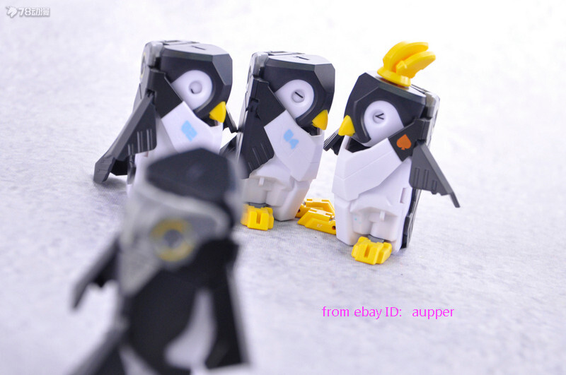 52toys Beastbox Stray Birds Tribe Bb-08 Iceqube Action Figure In