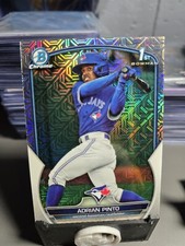 2023 Bowman Chrome - Prospects  Mojo Refractor #BCP-250 Adrian Pinto (RC) 1st