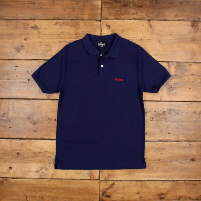 Vintage Single Stitch T-Shirt Polo Shirt Medium 80s USA Made Badger Workwear