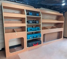 Ford Transit Custom 2024 On LWB L2 van Racking plywood XL Shelving WRK85.86.87