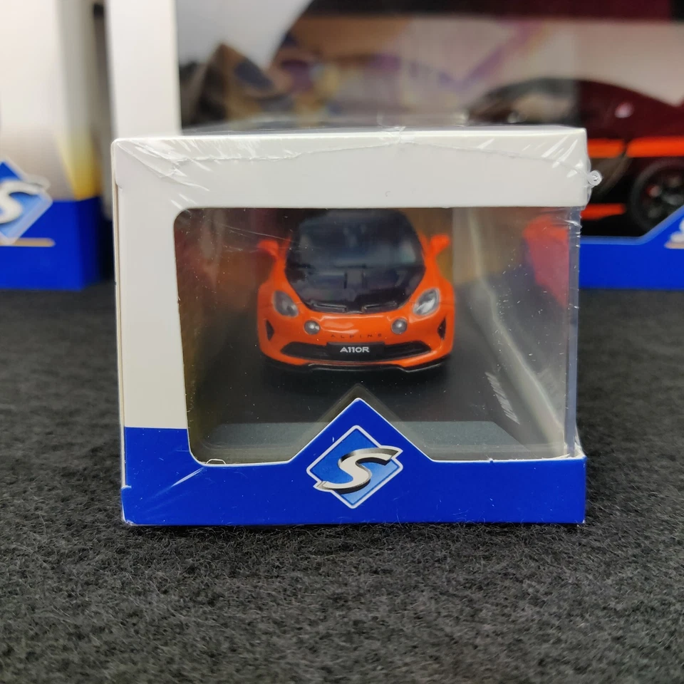 AUTO SOLIDA ALPINE A110 RADICALE ARANCIONE FUOCO 2023 1:43 NUOVA SCATOLA S431... - Immagine 4 di 4